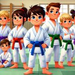 El significado y la importancia de los cinturones en el Judo infantil